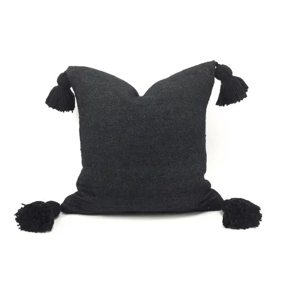 Lunja Black Pillow