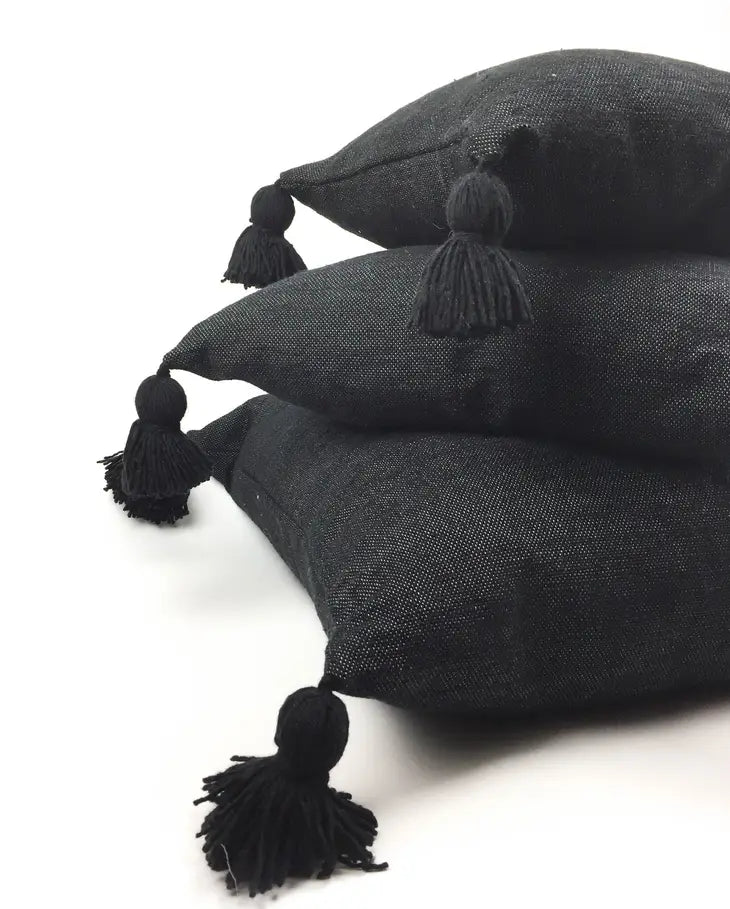 Lunja Black Pillow